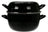 Cosy & Trendy Olla para mejillones - Negro - ø 24 cm / 5 litros - capa antiadherente esmaltada