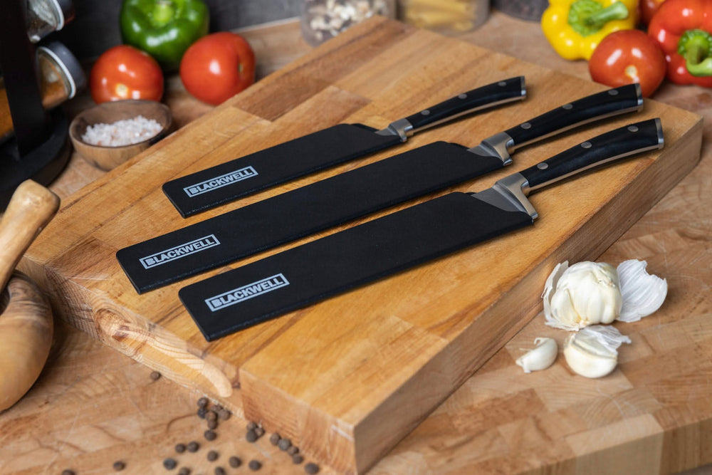 Protector de Cuchillos Blackwell - Universal - Negro - Para cuchillos con hoja hasta 15 cm