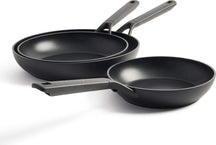 Juego de sartenes KitchenAid Classic Forged - ø 20, 24 y 28 cm - revestimiento antiadherente cerámico