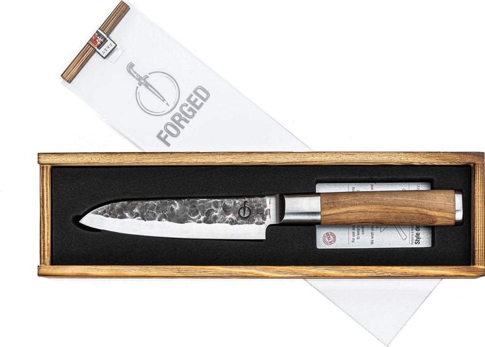 Cuchillo Santoku Forged Olive 14 cm