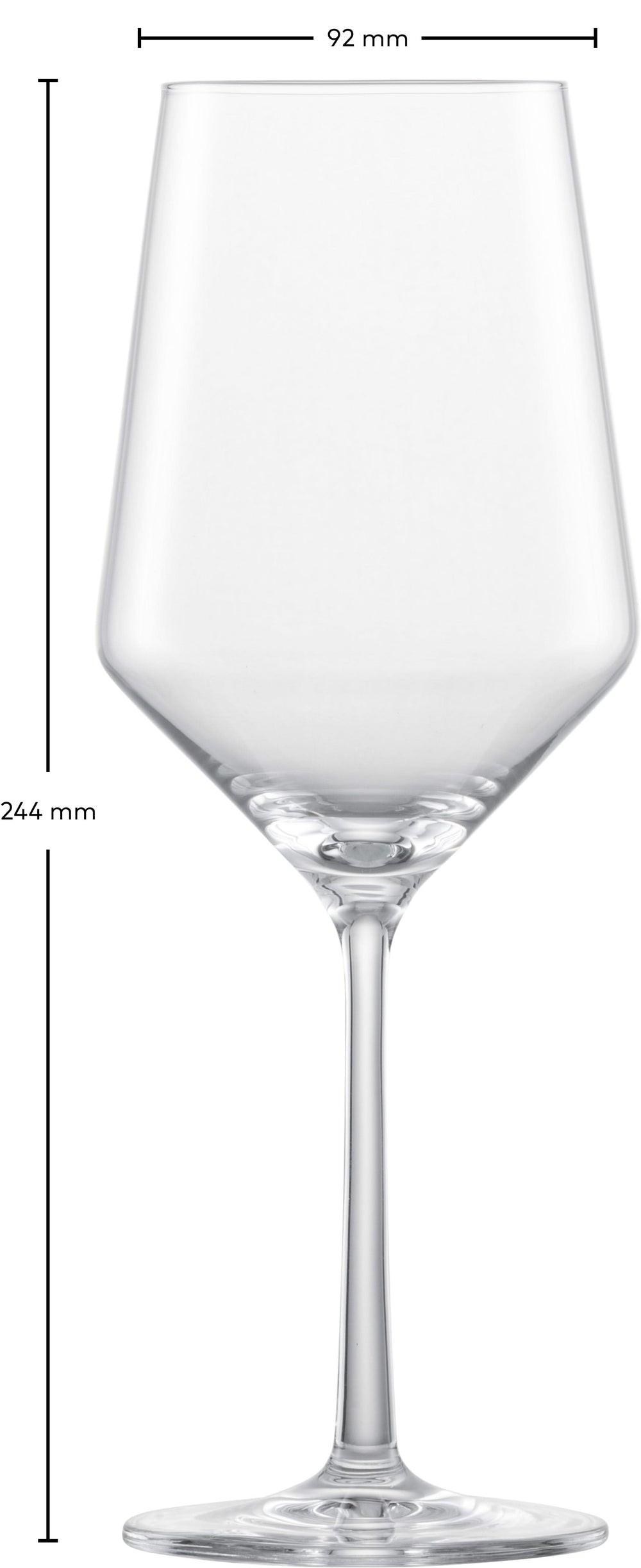 Copas de vino tinto Zwiesel Glas Pure - 550 ml - 2 piezas