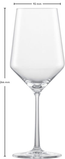 Copas de vino tinto Zwiesel Glas Pure - 550 ml - 2 piezas