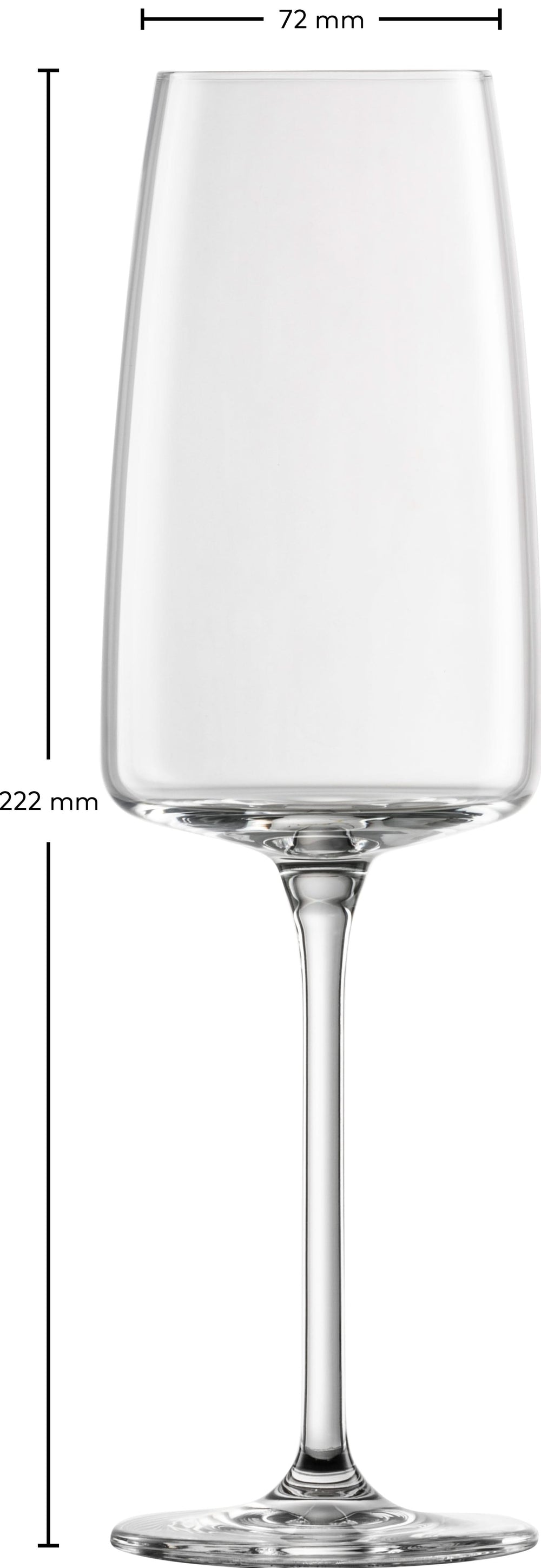 Copas de champán Zwiesel Glas - Flutes - Vivid Senses Ligero y fresco - 380 ml - 2 piezas