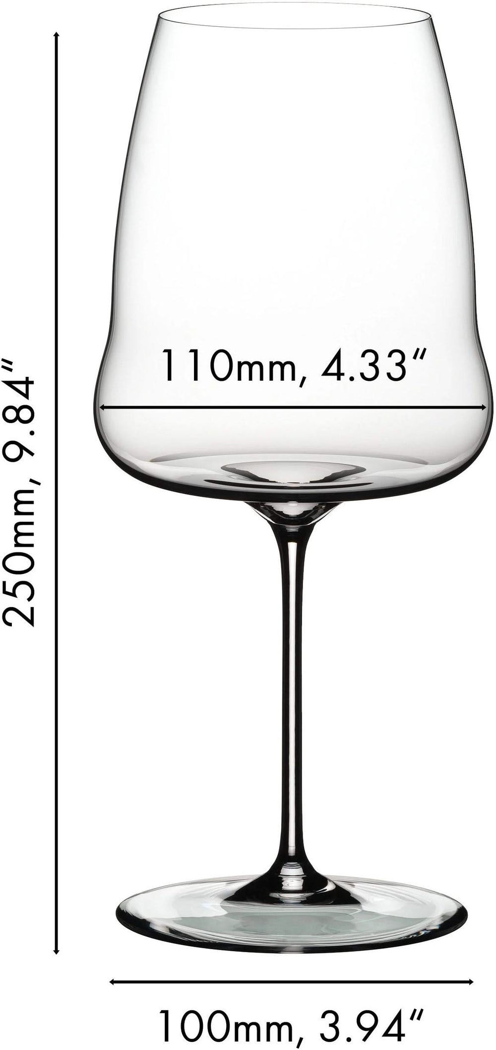 Copas de vino tinto Riedel Winewings - Syrah - 865 ml