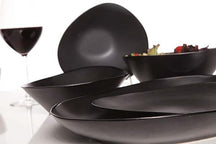 Fuente para servir Vongola Negro - 36 x 25 cm Cosy & Trendy