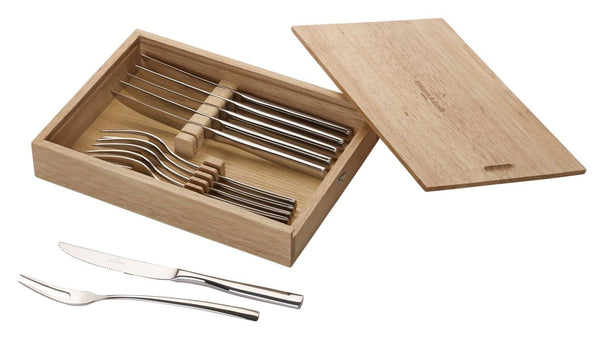 Villeroy & Boch Juego para steak Piemont - Acero inoxidable 18/10 - 12 piezas