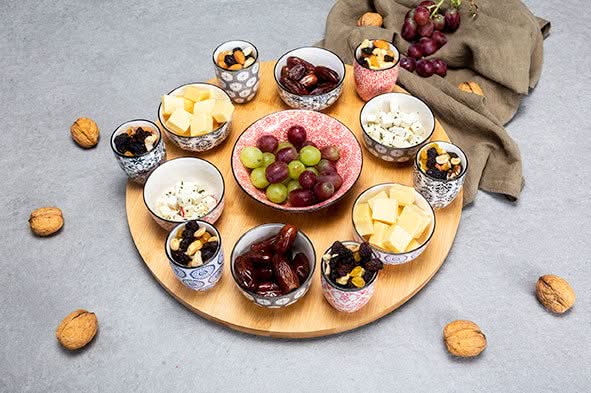Juego para servir Cosy & Trendy (Fuente + Platos) Delirio 14 piezas