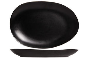 Fuente para servir Vongola Negro - 36 x 25 cm Cosy & Trendy