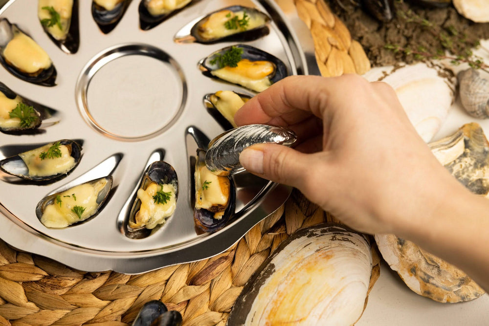 Cubiertos para mejillones Anovi 2 piezas