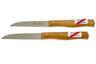 Cuchilla de molino Robert Herder acero inoxidable madera - Hoja 8.5 cm - 2 unidades