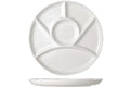 Platos para barbacoa / platos gourmet / platos para fondue 6 compartimentos ø 24.5 cm Cosy & Trendy