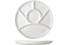 Platos para barbacoa / platos gourmet / platos para fondue 6 compartimentos ø 24.5 cm Cosy & Trendy