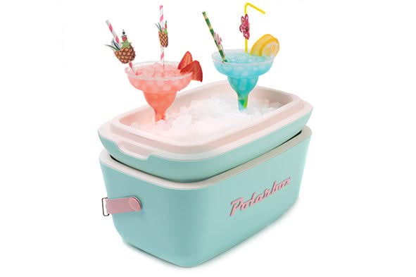 Nevera portátil Polarbox con correa para el hombro - Verde pastel - 12 litros