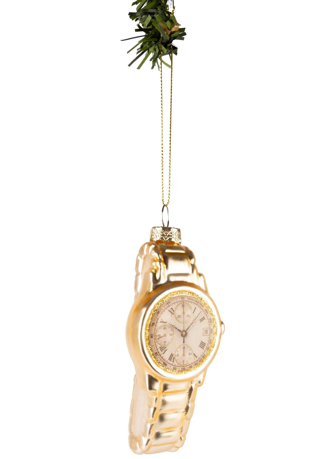 Bola de Navidad Nordic Light Reloj 11 cm