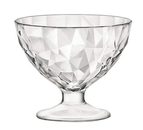 Copas de helado Bormioli Rocco - Copas para sorbete - Diamond - 360 ml - 6 piezas