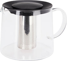 Tetera con Filtro de Té de Acero Inoxidable Cookinglife - Vidrio Borosilicato - 1.5 Litros