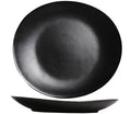 Cosy & Trendy Platos para cena Vongola Negro - 28 x 26 cm - 4 unidades