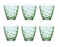 Vasos Bormioli Rocco Flora - Verde - 250 ml - 6 piezas