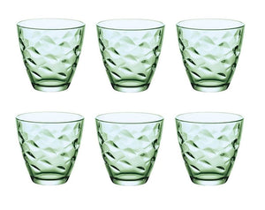 Vasos Bormioli Rocco Flora - Verde - 250 ml - 6 piezas