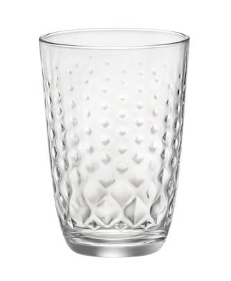 Vasos longdrink Bormioli Rocco Glit Transparente - 390 ml - 6 piezas