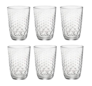Vasos longdrink Bormioli Rocco Glit Transparente - 390 ml - 6 piezas