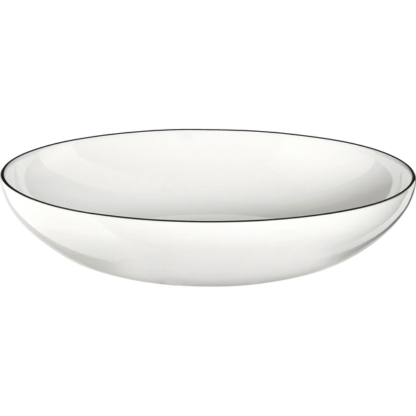 ASA Selection Platos hondos / Platos para pasta A Table Ligne Noire ø 22 cm - 4 unidades
