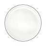 ASA Selection Platos de desayuno / Platos de postre A Table Ligne Noire ø 21 cm - 4 unidades