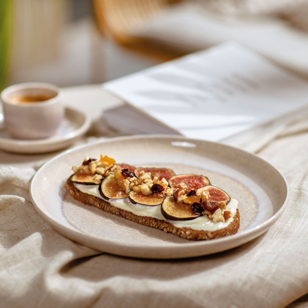 Villeroy & Boch Plato para desayuno / postre Perlemor Sand - ø 24 cm