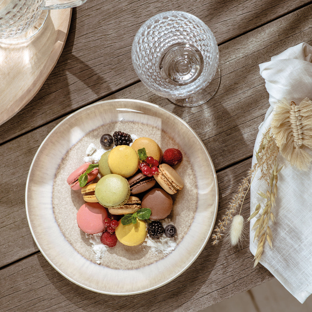 Villeroy & Boch Plato para desayuno / postre Perlemor Sand - ø 24 cm