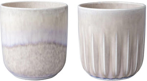 Villeroy & Boch Tazas Perlemor Sand - 290 ml - 2 unidades