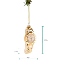 Bola de Navidad Nordic Light Reloj 11 cm
