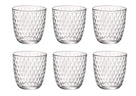 Vasos de agua Bormioli Rocco Slot - Transparente - 290 ml - 6 piezas
