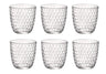 Vasos de agua Bormioli Rocco Slot - Transparente - 290 ml - 6 piezas