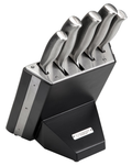 Bloque de cuchillos Diamant Sabatier Riyouri negro 6 piezas