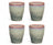 Cosy & Trendy Tazas de café / Tazas Senseo Trentino 220 ml - 4 unidades