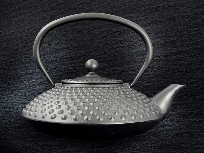 Tetera Cookinglife - Hierro fundido - Negro - 1 litro