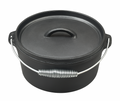 Blackwell Dutch oven / Cacerola con tapa - Hierro fundido - ø 25 cm / 4 litros - sin recubrimiento antiadherente