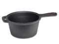 Blackwell Cazo de hierro fundido / Cazo con mango ø 18 cm - 1.5 litros - sin recubrimiento antiadherente