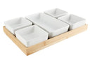 Cosy & Trendy Tabla para aperitivos con 5 recipientes