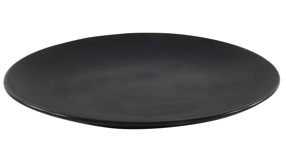 Studio Tavola Platos para cena Black Tie ø 27 cm - 6 piezas