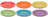 Studio Tavola Platos para Cena Sunny Summer ø 26.5 cm - 6 unidades