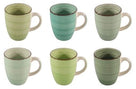 Tazas Cookinglife Delice verde 350 ml - 6 piezas