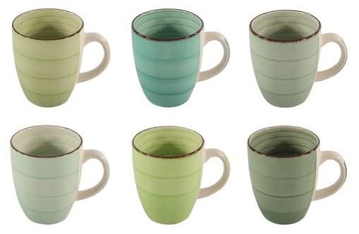 Tazas Cookinglife Delice verde 350 ml - 6 piezas