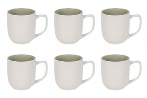 Tazas Cookinglife Verde Musgo 390 ml - 6 unidades