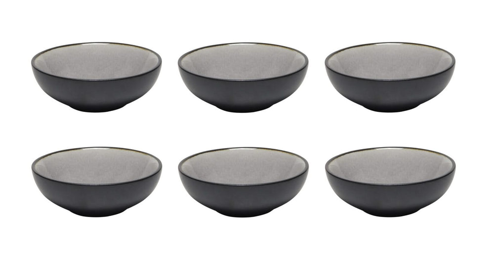 Cookinglife Cuencos para salsas Nola Gris cálido ø 11 cm - 6 piezas