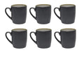 Cookinglife Tazas Nola Gris cálido 350 ml - 6 piezas