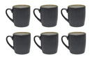 Cookinglife Tazas Nola Gris cálido 350 ml - 6 piezas