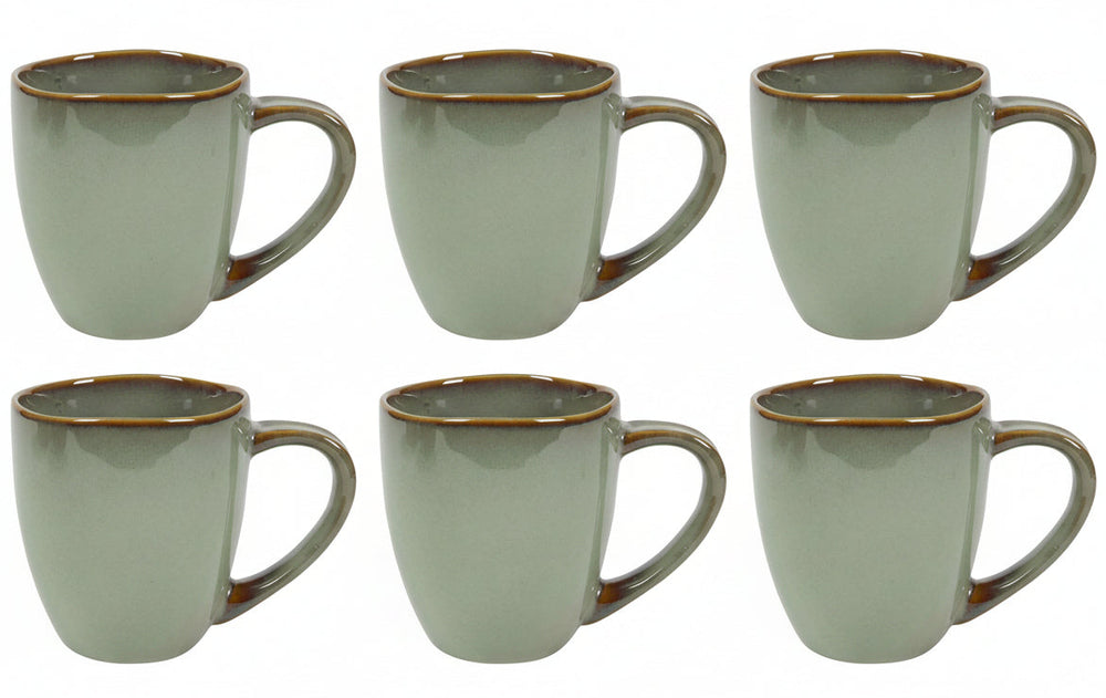 Cookinglife Tazas Sabi Verde 450 ml - 6 unidades