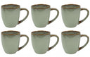 Cookinglife Tazas Sabi Verde 450 ml - 6 unidades