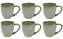 Cookinglife Tazas Sabi Verde 450 ml - 6 unidades